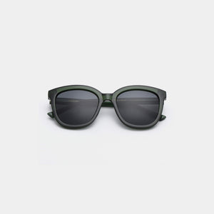 Sunglasses Billy in Dark Green Transparent