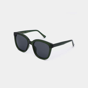 Sunglasses Billy in Dark Green Transparent