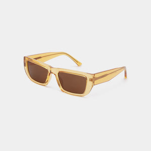 Sunglasses Square Fame in Yellow Transparent