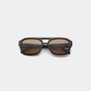 Sunglasses Kaya in Black and Brown Lenses