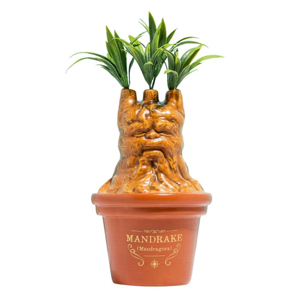 Mandrake Vase Harry Potter Ceramic Brown