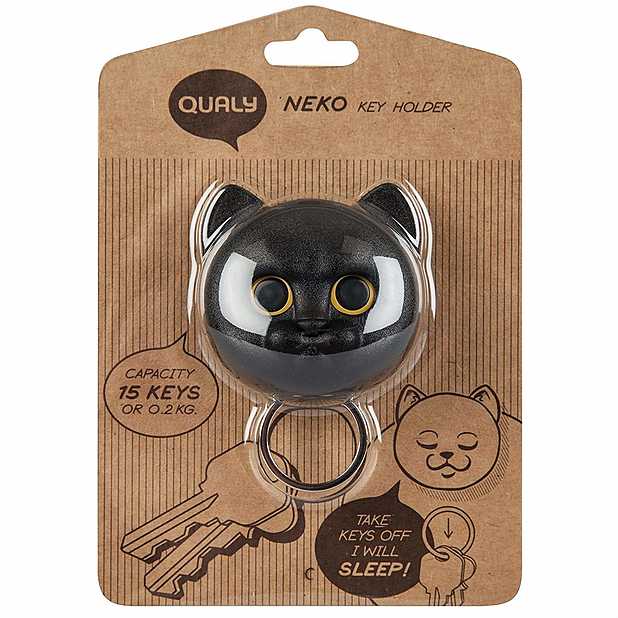 Neko Cat Key Holder  When you come home, this Neko Cat Key Holder