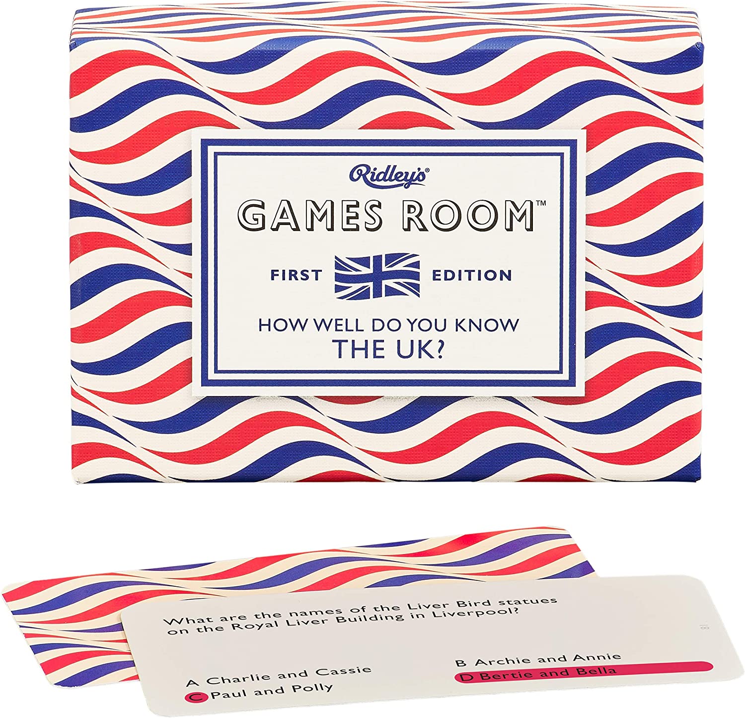 Ridley's Games Room First Edition Brain Teasers 140 Trivia Question Cards