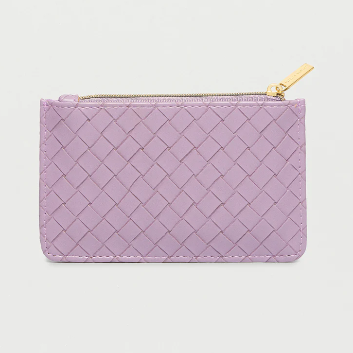 Lilac 2024 leather purse