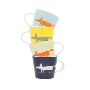 Espresso Cup Mr Fox Set of 4 Colourful