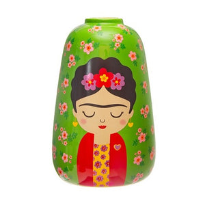 Vase Frida Kahlo Green Large