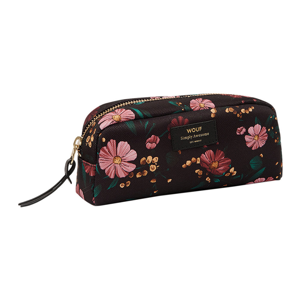 Black Pencil case / Leather Pencil holder / Makeup bag / Pen pouch - Shop  Pursful Pencil Cases - Pinkoi